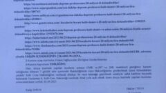 CEVDET DÜZ HAKKINDA YAPILAN YALAN ve ASILSIZ HABERİN KALDIRMA KARARI