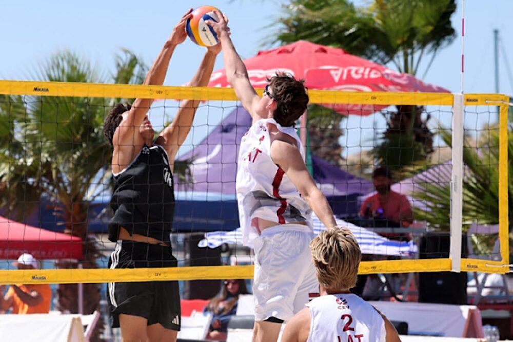 İzmir’de U18 Avrupa Plaj Voleybolu Şampiyonası başladı