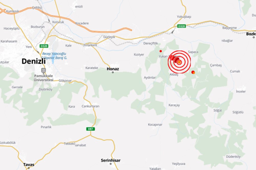 Denizli’de deprem