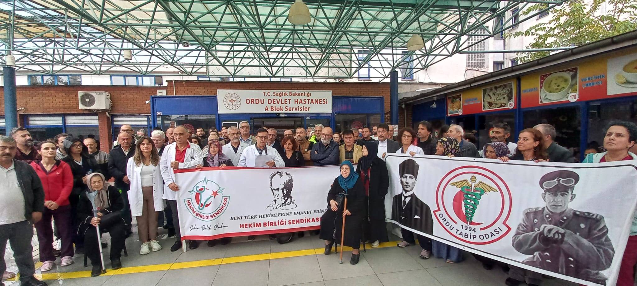 Ordu Tabip Odası ve Hekim Birliği’nden ortak açıklama: Ordu Devlet Hastanesi korunsun