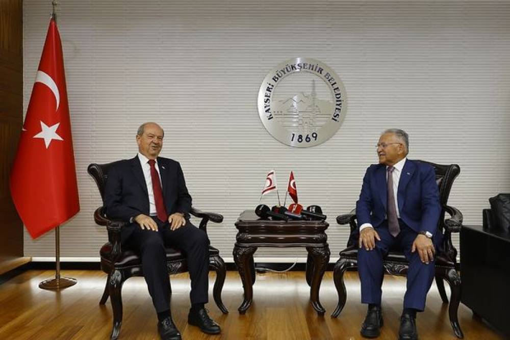 KKTC 5. Cumhurbaşkanı Tatar&rsquo;dan Kayseri&rsquo;deki belediye hizmetlerine &ouml;vg&uuml;