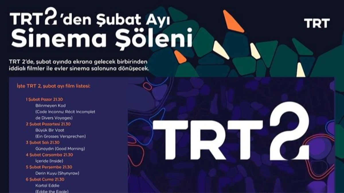TRT 2'de bu ay farklı &uuml;lkelerden se&ccedil;ilmiş filmler yayınlanacak