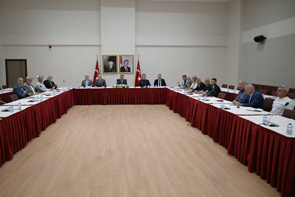 Kocaeli&rsquo;de spor m&uuml;sabakaları i&ccedil;in alınacak g&uuml;venlik tedbirleri g&ouml;r&uuml;ş&uuml;ld&uuml;