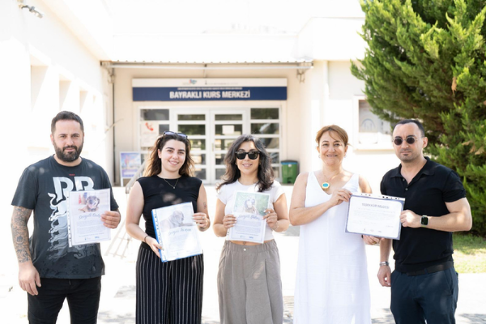 İzmir B&uuml;y&uuml;kşehir Belediyesi'nden "Patili Dostlar İş Başında" projesi