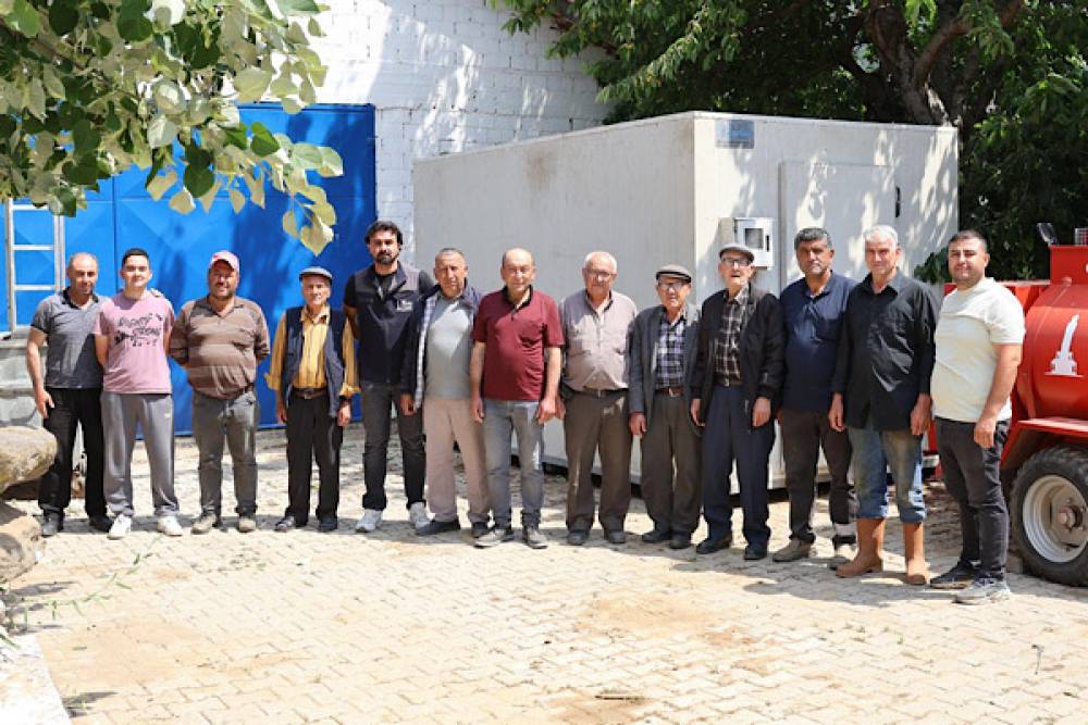  Tekke Mahallesi'ndeki &uuml;reticilere soğuk hava deposu desteği