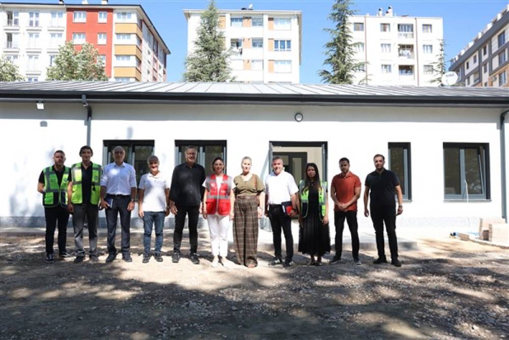Eskişehir'de şehit yakınları ve gaziler i&ccedil;in hazırlanan sosyal tesis Eyl&uuml;l'de a&ccedil;ılacak