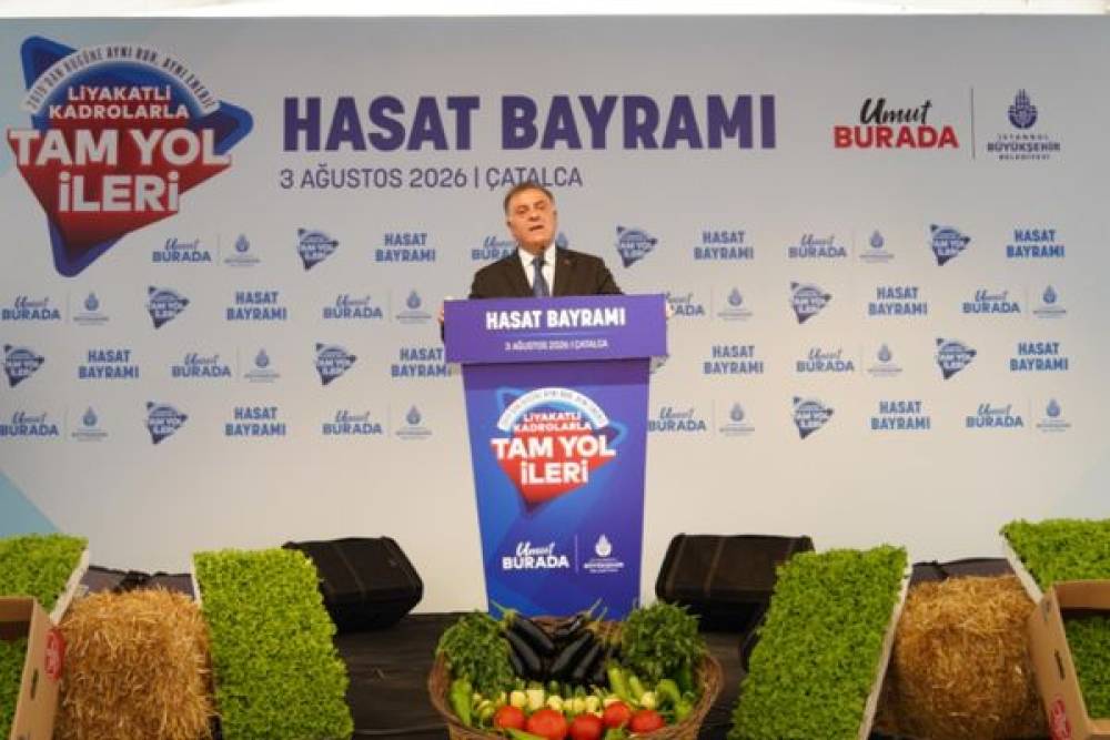 Aslan: İstanbul tarımı T&uuml;rkiye&rsquo;ye &ouml;rnek oluyor