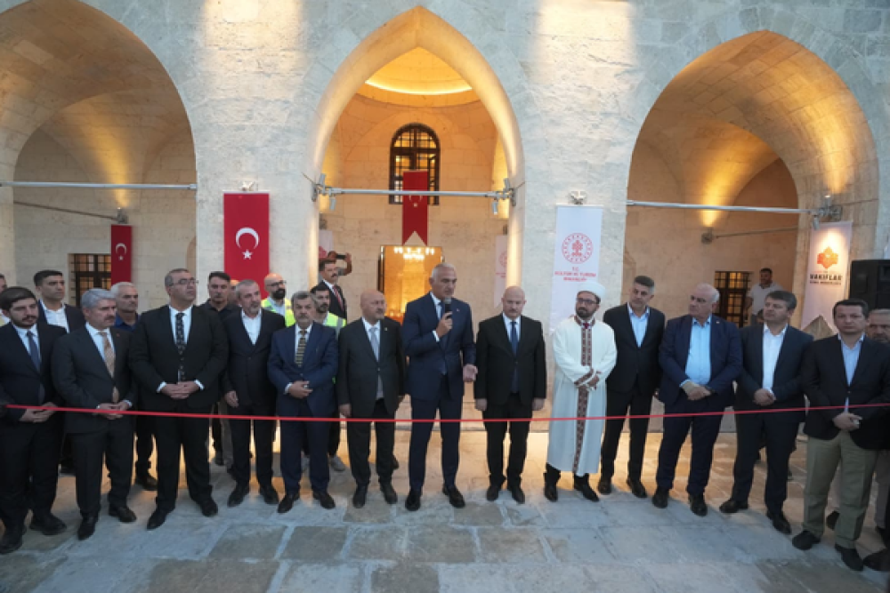 Bakan Ersoy, Adıyaman&rsquo;daki k&uuml;lt&uuml;r ve turizm &ccedil;alışmalarını inceledi