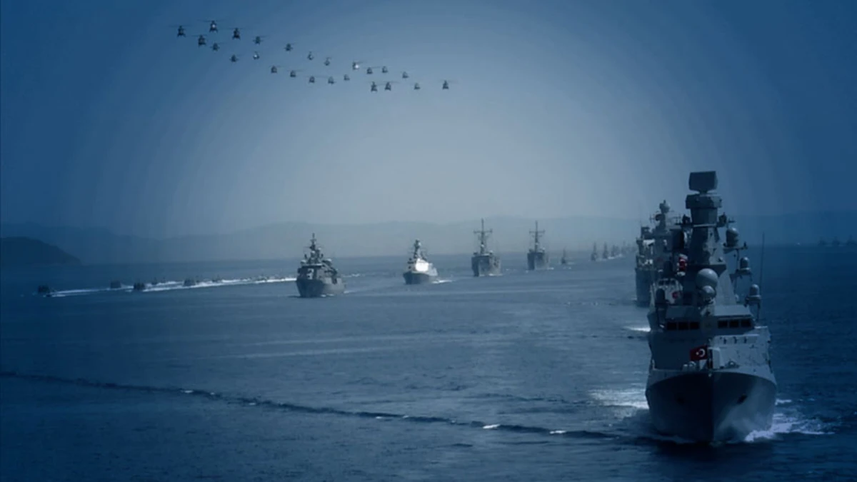 T&uuml;rk donanmasından denizlerde g&ouml;vde g&ouml;sterisi: Mavi Vatan-26 Tatbikatı başladı