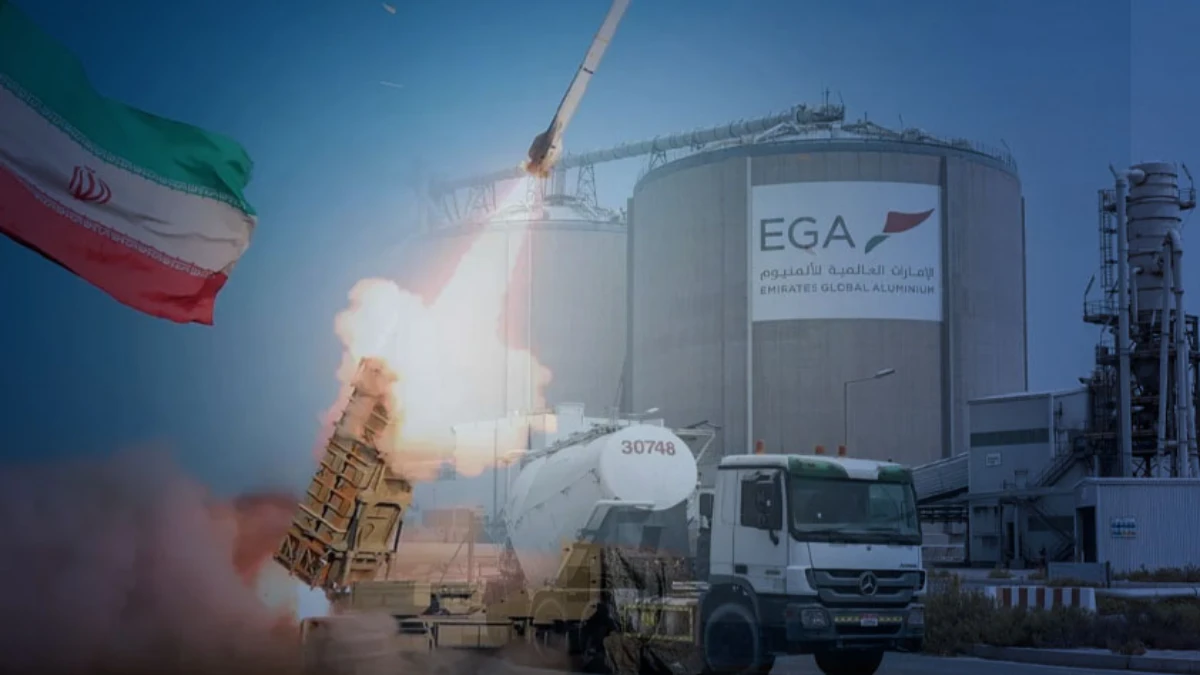 Dev al&uuml;minyum tesisi vuruldu: K&uuml;resel tedarik zinciri etkilenecek