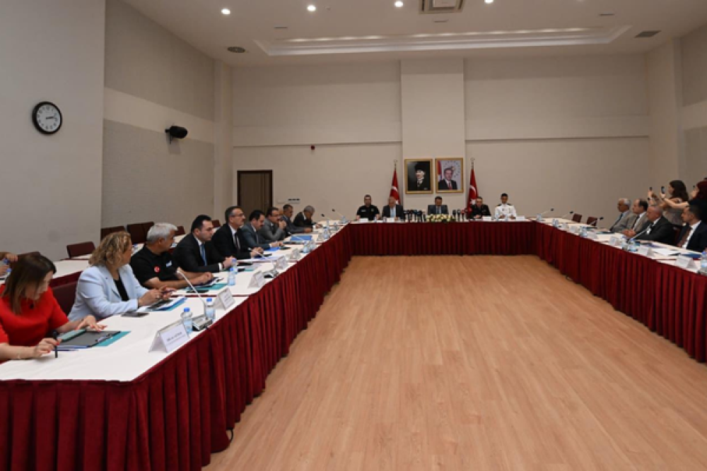 Kocaeli Valiliği'nde Genişletilmiş İl G&uuml;venlik ve Asayiş Koordinasyon Kurulu toplandı