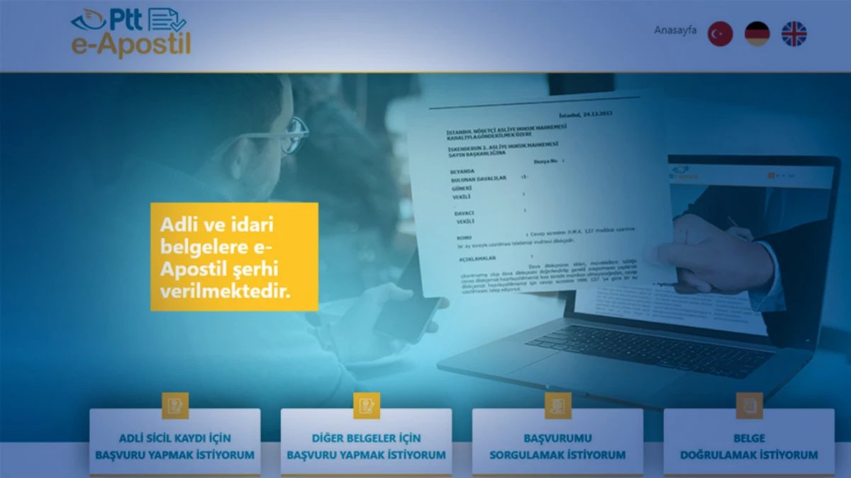 e-Apostilli belge işlemi sayısı 70 bini aştı! Belgeler 130 &uuml;lkede ge&ccedil;erli