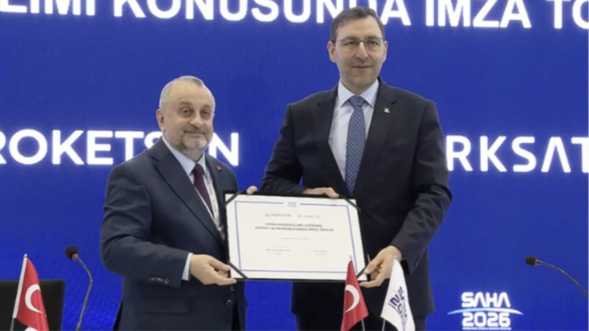 T&Uuml;RKSAT ve ROKETSAN&rsquo;dan uydu haberleşme alanında işbirliği