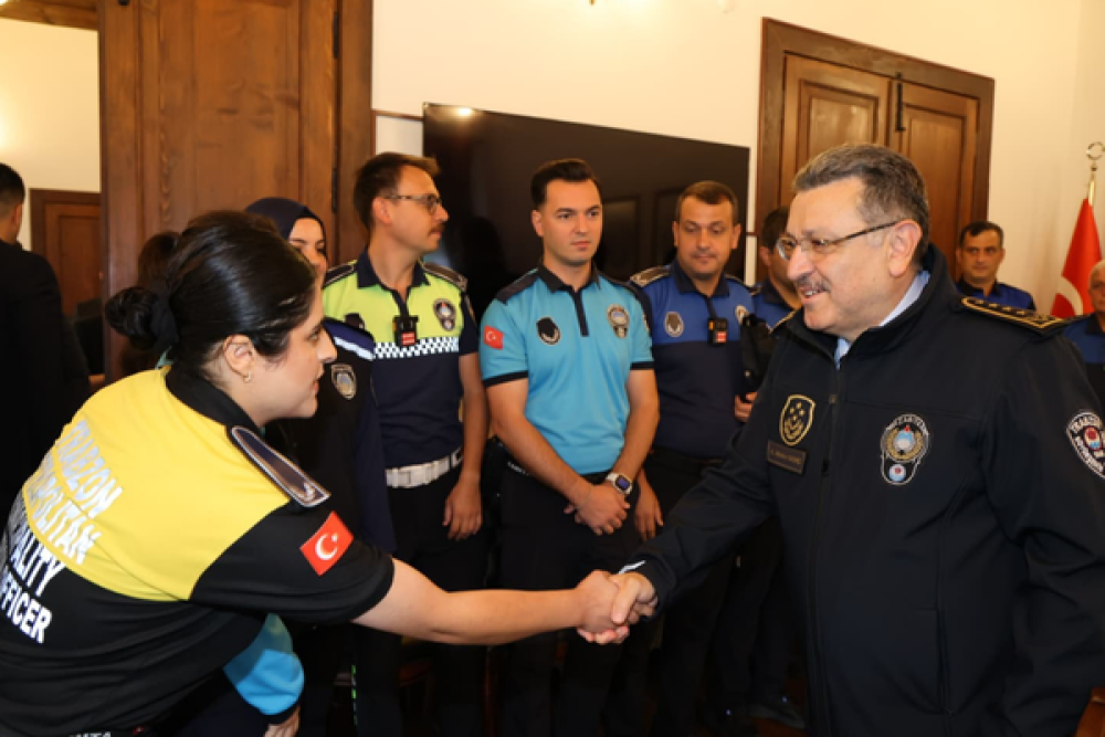 Trabzon'da Zabıta Haftası kutlandı