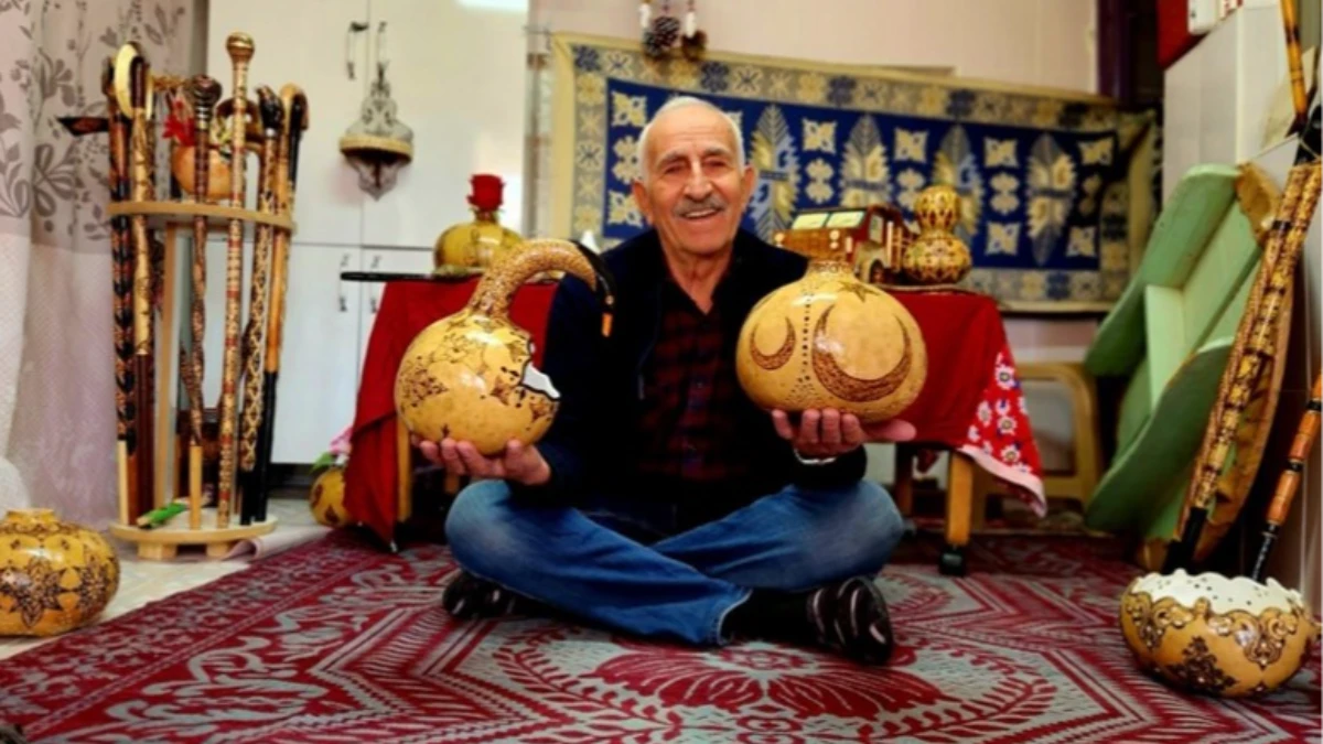 Türk kültürüne ait motifler, Hasan ustanın 29 yıllık emeğine ilham veriyor