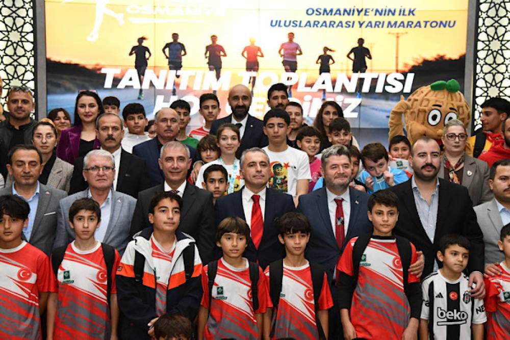 Osmaniye’de Uluslararası Yarı Maraton tanıtım toplantısı yapıldı