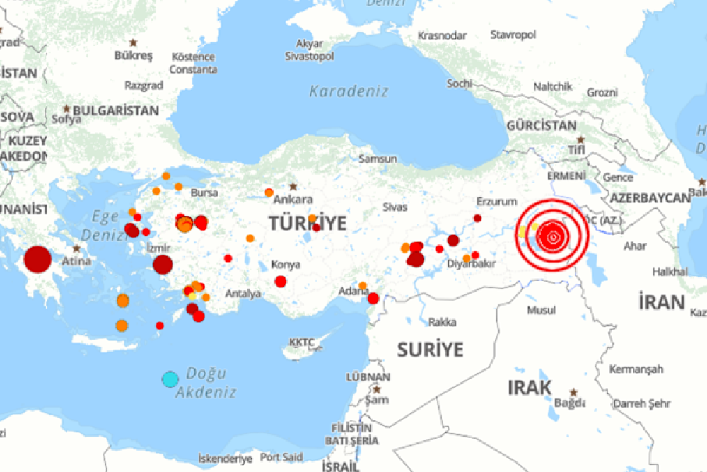 Van’da 4.5 büyüklüğünde deprem