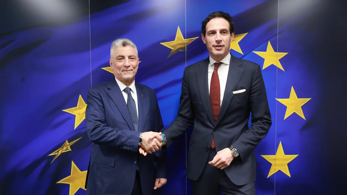 Bakan Bolat'tan Br&uuml;ksel'de &ouml;nemli temaslar: 'Made in EU' kapsamı i&ccedil;in yoğun diplomasi trafiği