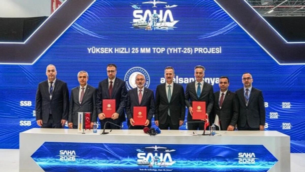 SSB ile ASELSAN Konya arasında YHT-25 s&ouml;zleşmesi imzalandı