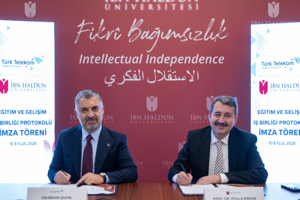T&uuml;rk Telekom ve İbn Haldun &Uuml;niversitesi&rsquo;nden  yarının d&uuml;nyasına stratejik yatırım