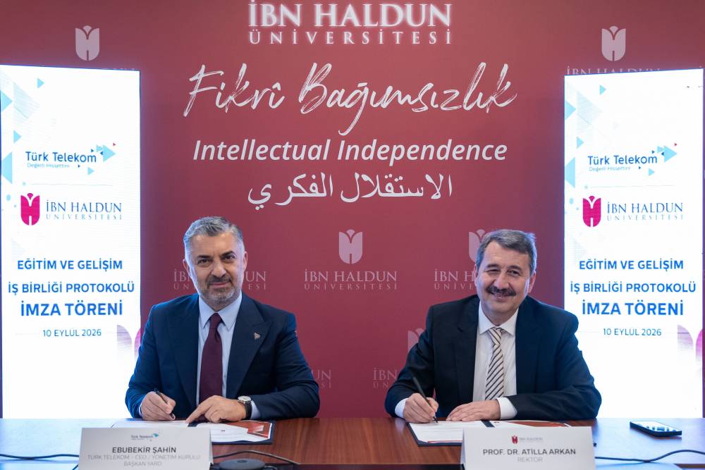 T&uuml;rk Telekom ve İbn Haldun &Uuml;niversitesi milli yetenek ekosistem i&ccedil;in g&uuml;&ccedil;lerini birleştirdi