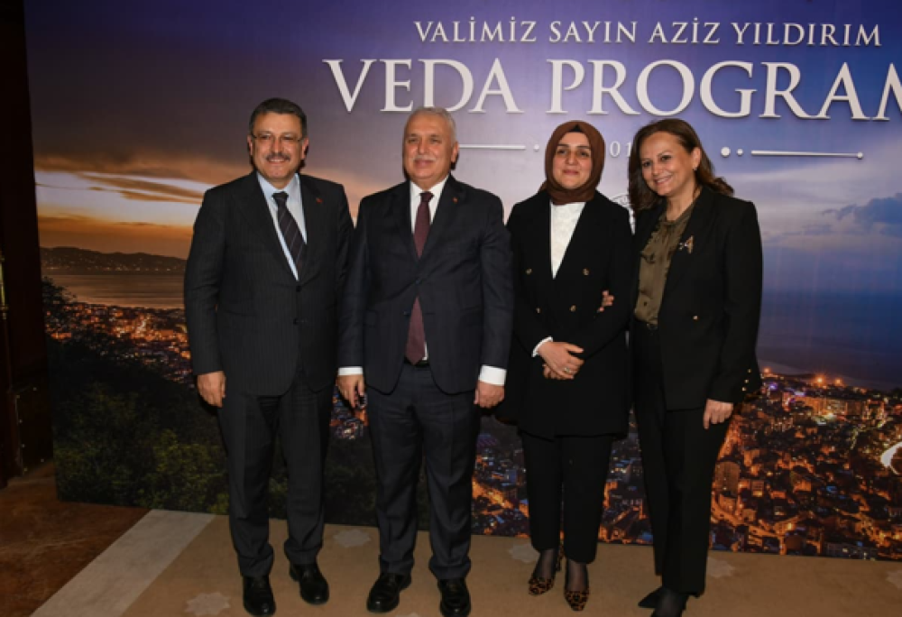 Başkan Gen&ccedil;, Vali Yıldırım'ın veda yemeğine katıldı