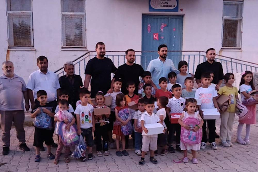 Gerc&uuml;ş'te ihtiya&ccedil; sahibi 40 &ouml;ğrenciye eğitim desteği sağlandı