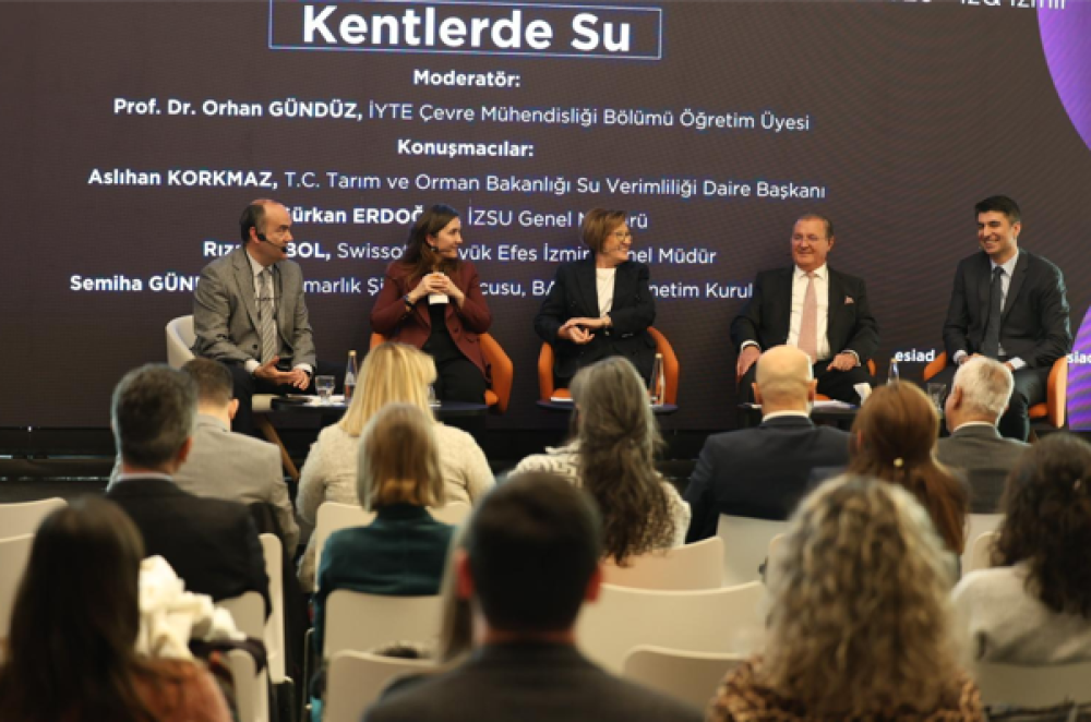 İzmir Su Konferansı&rsquo;nda kentlerin su y&ouml;netimi masaya yatırıldı