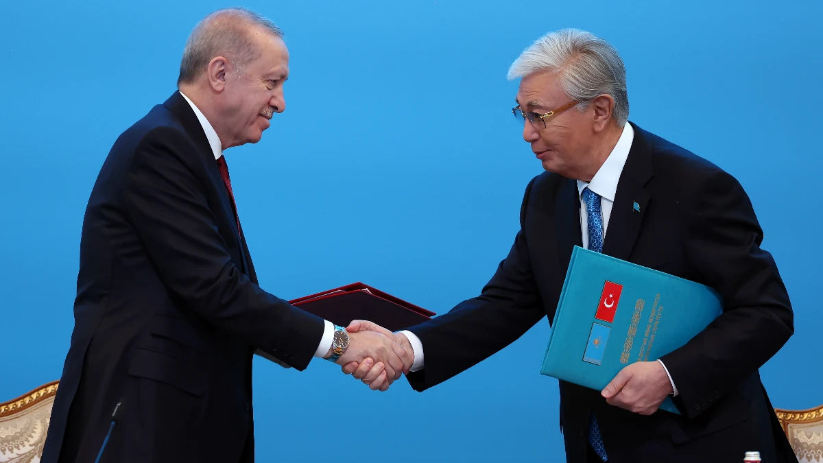 T&uuml;rkiye ve Kazakistan arasında 13 anlaşma imzalandı