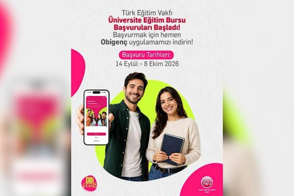 2026-2027 akademik yılı TEV &uuml;niversite eğitim bursu başvuruları başladı