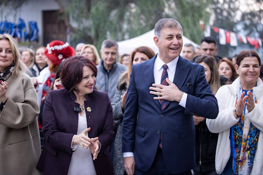 İzmir&rsquo;de 8. Karaburun Nergis Festivali başladı