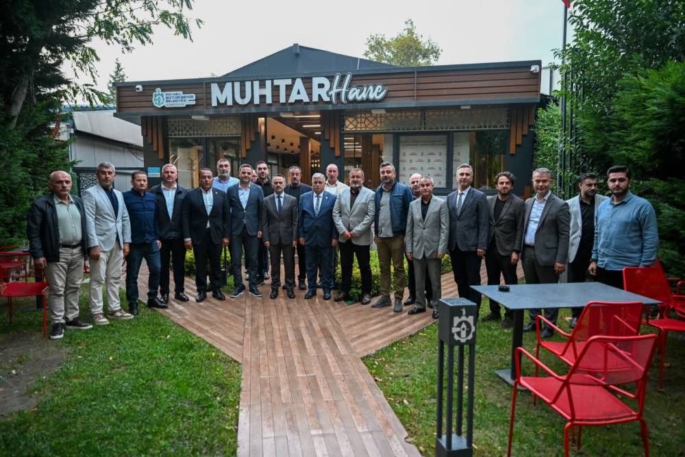 Kocaeli Valisi Aktaş, Kocaeli&rsquo;de muhtarlarla bir araya geldi