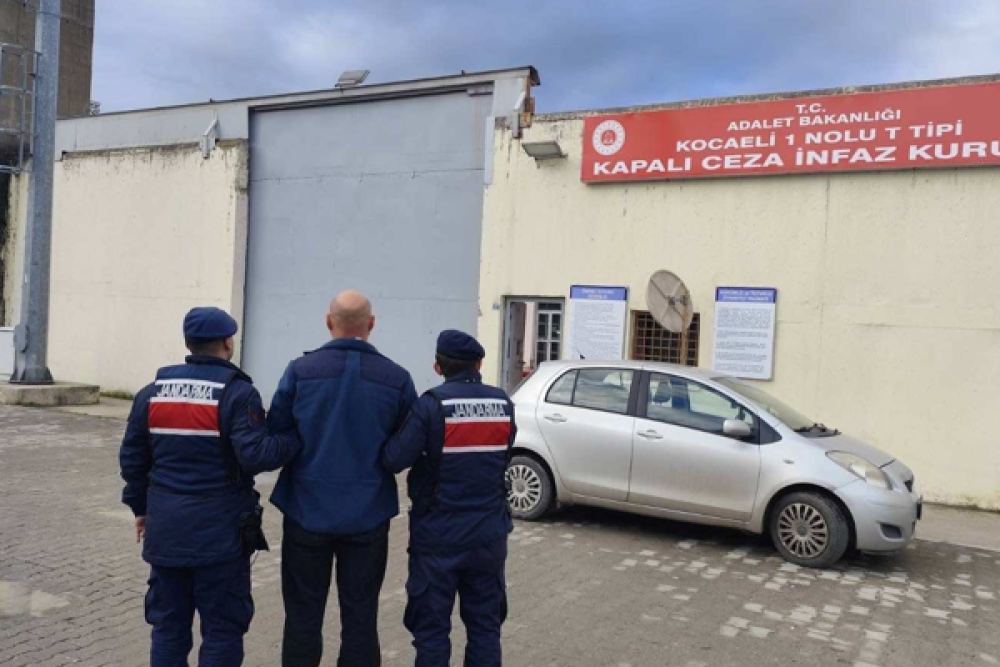 Kocaeli&rsquo;nde hapis cezasıyla aranan şahıs yakalandı