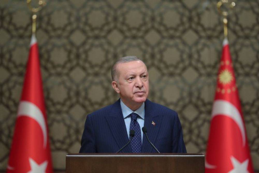 Cumhurbaşkanı Erdoğan: Saldırı dalgasını ancak bir olursak p&uuml;sk&uuml;rtebiliriz