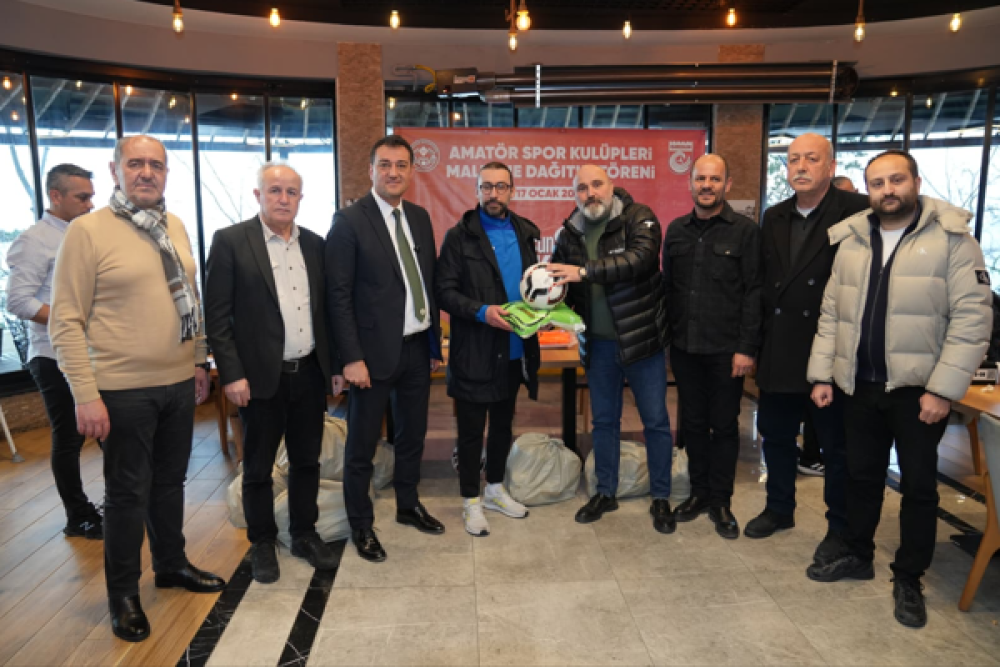 Giresun'da amat&ouml;r spor kul&uuml;plerine destek sağlandı