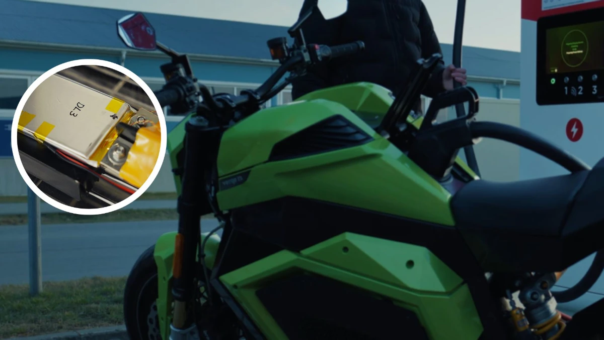 Elektrikli motosiklette katı hal devrimi: 9 dakikada %70 şarj
