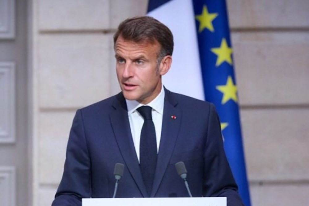 Macron: Suriye&rsquo;nin birliği i&ccedil;in SDG'nin entegrasyonu şart