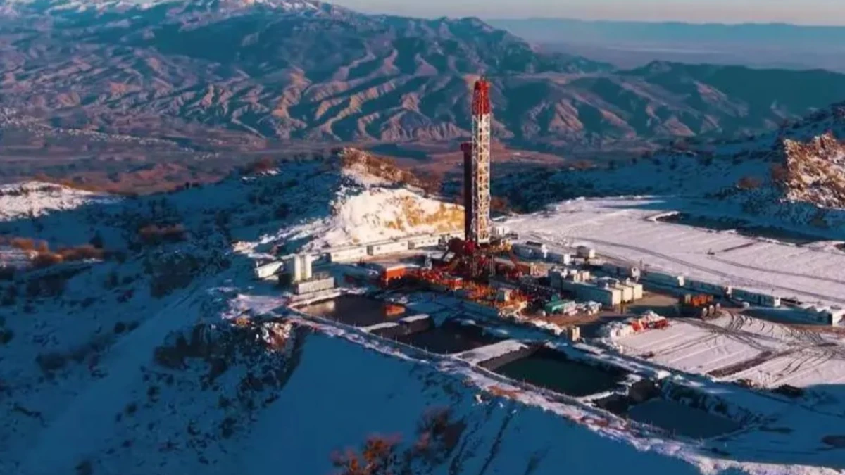 Gabar&rsquo;da dondurucu soğukta rekor &uuml;retim: G&uuml;nl&uuml;k 81 bin varil petrol