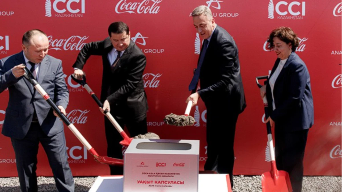 Coca-Cola İ&ccedil;ecek Kazakistan&rsquo;daki 4. fabrikasının temelini attı