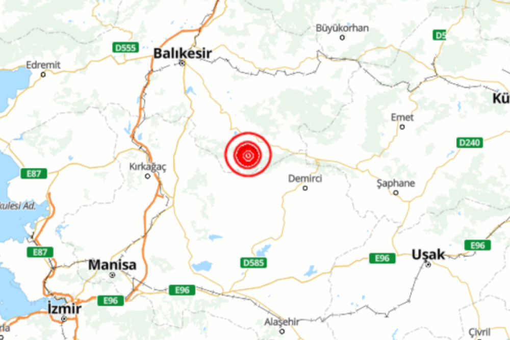 Balıkesir'de deprem