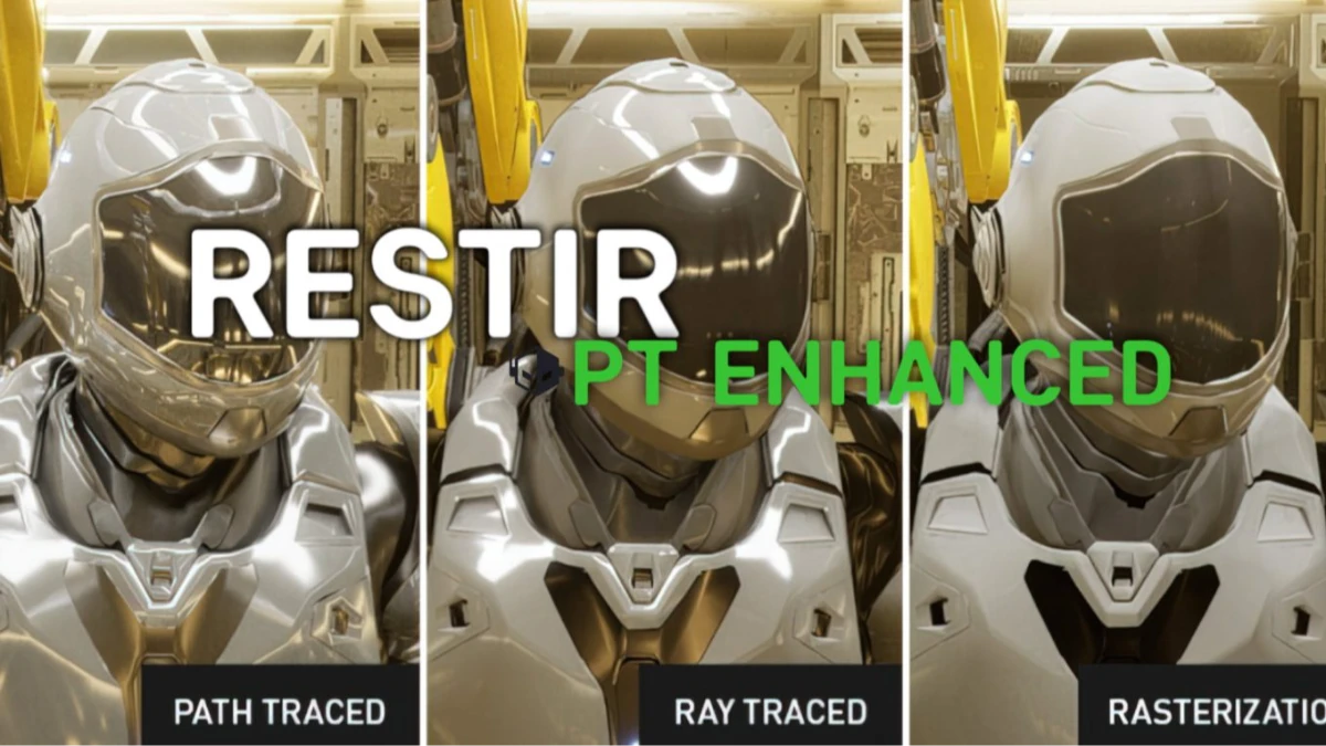 Nvidia yeni ReSTIR algoritması ile performansı 3&rsquo;e katlıyor