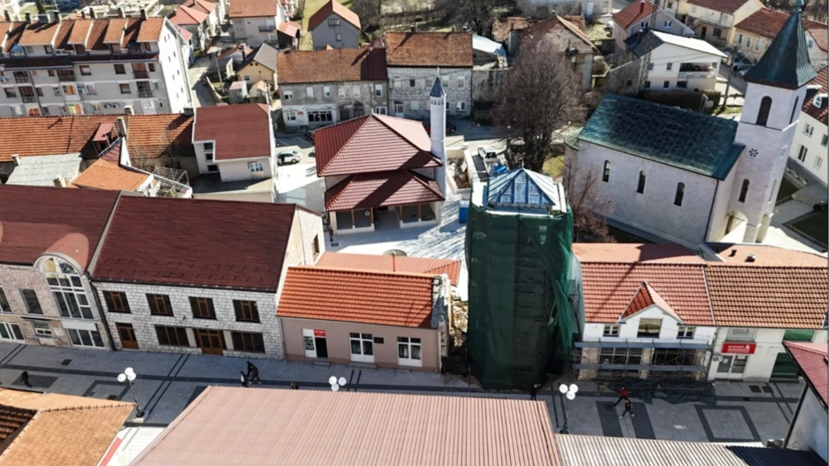 Dugalica Cami T&uuml;rkiye'nin desteğiyle aslına uygun şekilde yeniden yapıldı