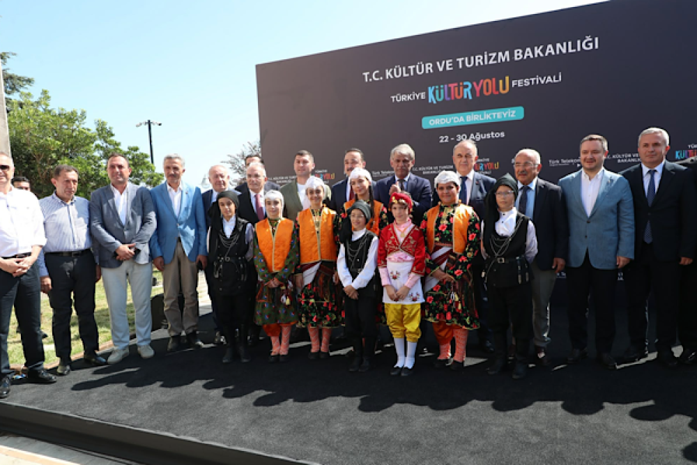 Ordu&rsquo;da T&uuml;rkiye K&uuml;lt&uuml;r Yolu Festivali başladı