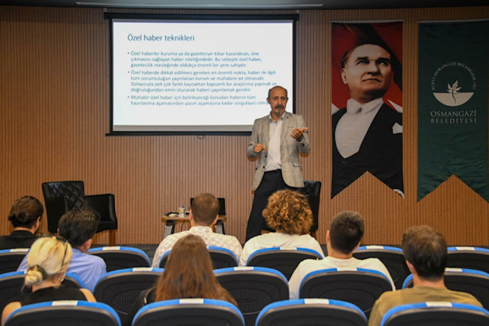 Osmangazi Medya Akademisi ilk haftasını tamamladı