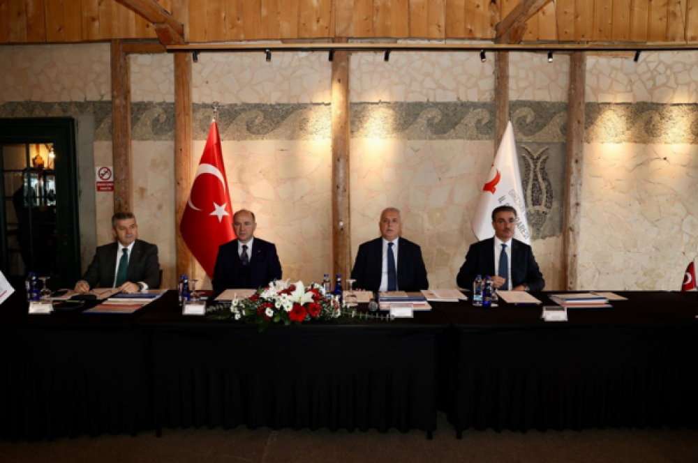 Giresun'da D&uuml;zensiz G&ouml;&ccedil;le M&uuml;cadele Koordinasyon toplantısı yapıldı