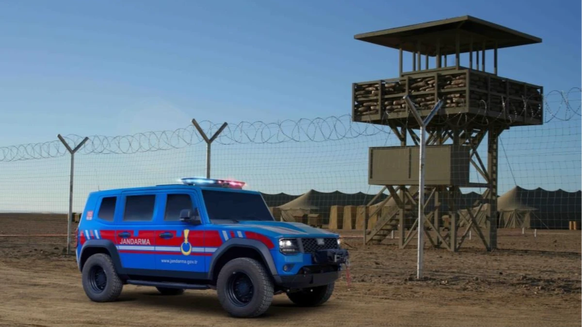 T&uuml;rkiye'nin ilk yerli ve milli zırhlı SUV aracı TULGA 4x4 g&ouml;reve başladı