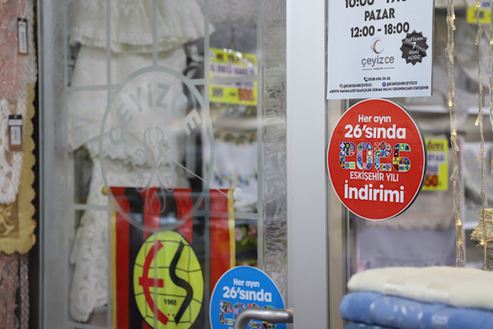 Eskişehir&rsquo;de &ldquo;26 İndirim G&uuml;nleri&rdquo; uygulaması s&uuml;r&uuml;yor