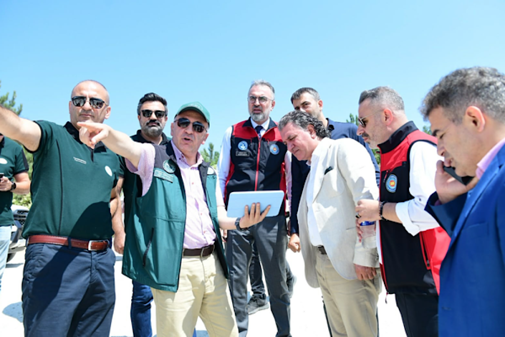 Başkan Erol: Şevketiye G&ouml;leti&rsquo;nde 4 bin 200 dekar tarım arazisi suyla buluşacak