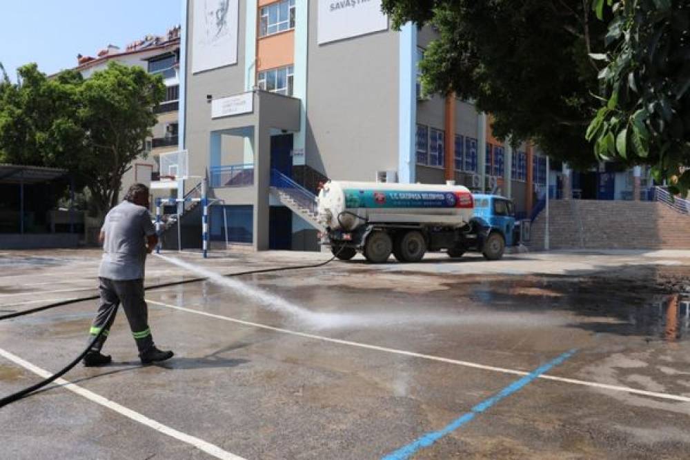 Gazipaşa&rsquo;da okullar yeni d&ouml;neme hazırlanıyor