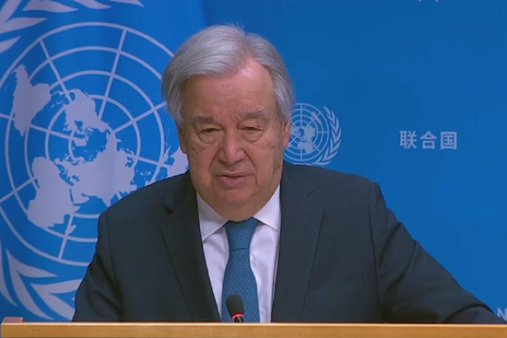Guterres: Gıda g&uuml;vensizliğine karşı en iyi koruma barıştır